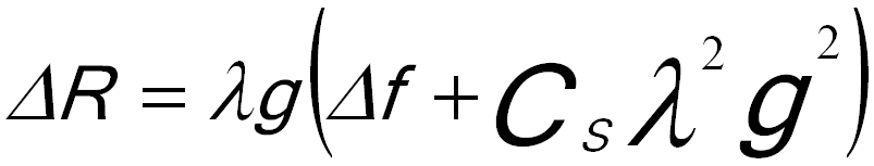 contrast delocalization ΔR