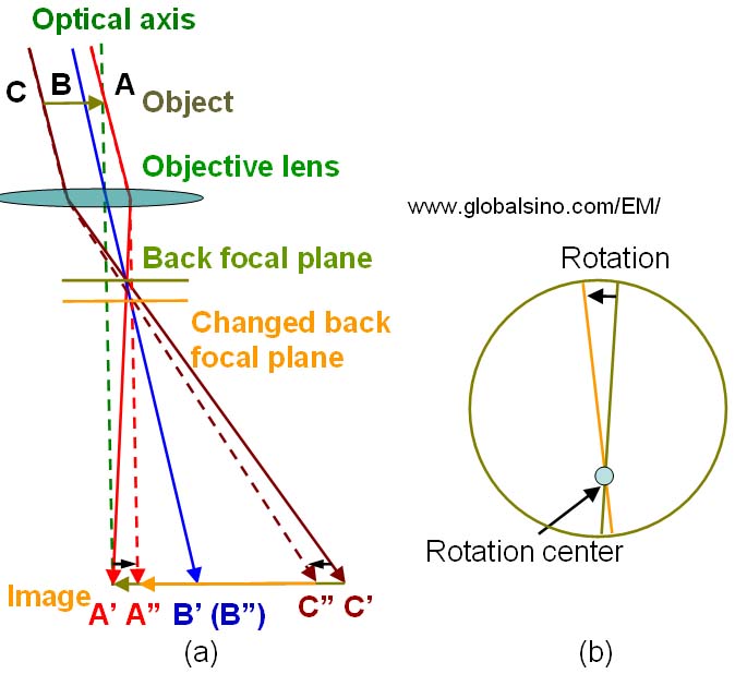 Alignment of Objective Lens Axis