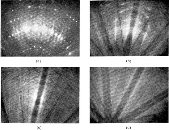 Overall Electron Diffraction and Kikuchi Lines Depending on TEM Sample Thickness