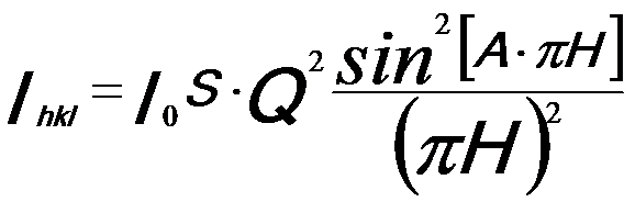 two-beam kinematic diffraction theory