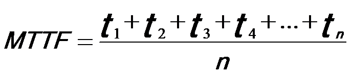 mean time to failure (MTTF) of a metal wire when subjected to electromigration (EM) effects