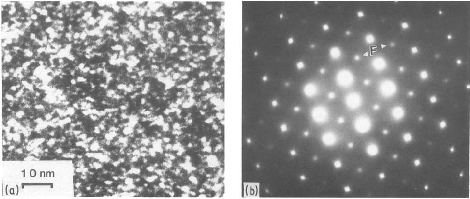 Extra electron diffraction spots from perovskite crystalline structures