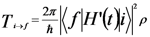 transition probability