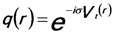 weak phase object approximation