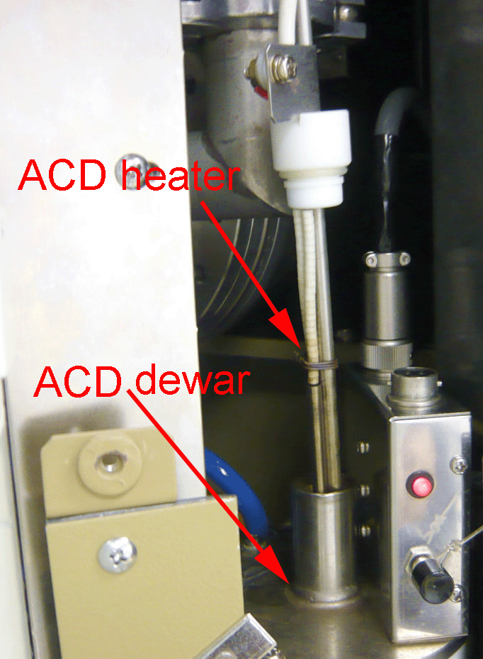 Anti-Contamination Device (ACD) on a JEOL TEM system