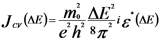 Interband Transition Strength