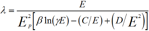 Inelastic Mean Free Path (IMFP) of Electrons
