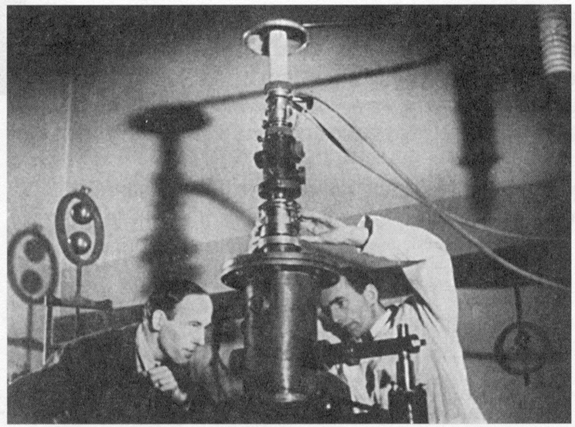The First Electron Microscope Built by Ruska and Knoll in Berlin in the Early 1930s