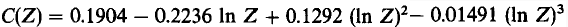 backscattering coefficient (η) of electrons