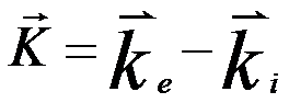 scattering vector