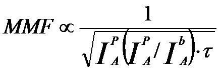 minimum detectable limit or minimum mass fraction (MMF) of X-ray/EDS