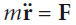 Newton’s law of motion