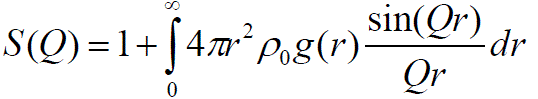 Structure Function and Structure Factor