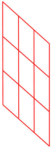 2-, (b) 3-, (c) 4- and (d) 6-rotational symmetries