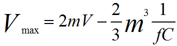 maximum voltage of Cockcroft–Walton voltage-multiplier circuit generator