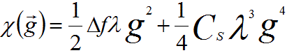 two lowest order terms of the wave aberration function
