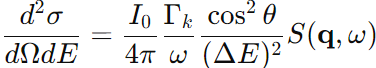 differential cross-section