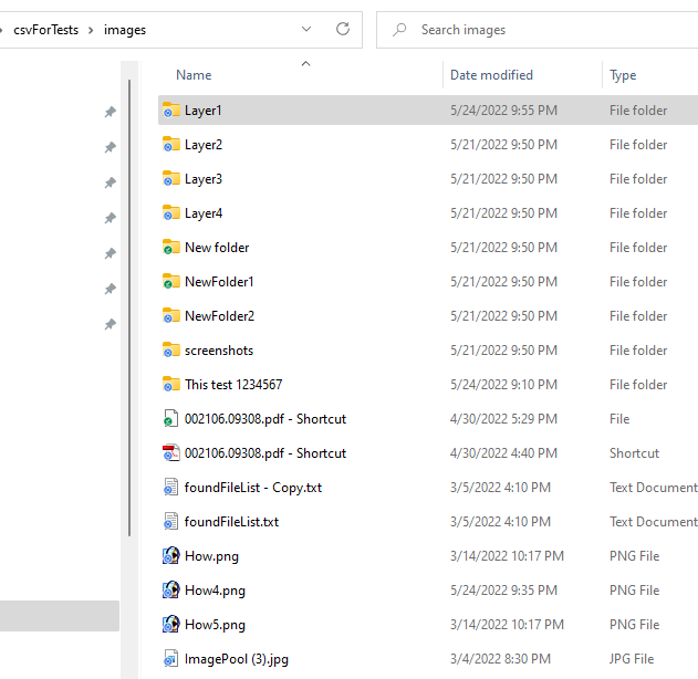 Move all files from original folder in a directory to a new directory