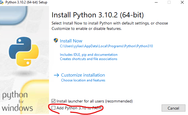 Error message when install seleniumbase