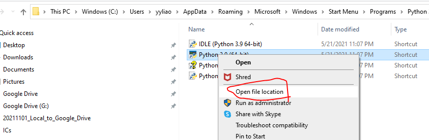Python Search