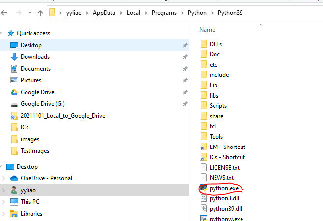 Python Search