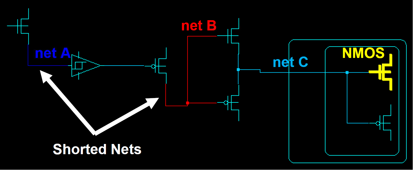 Figure . Simplified schematic of the electrical circuit.